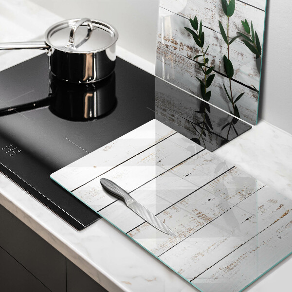 Kokkärlskydd Gamla brädor och löv