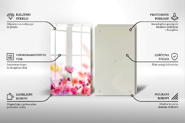 Kokkärlskydd Äng av blommor