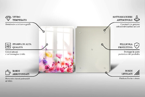 Kokkärlskydd Äng av blommor