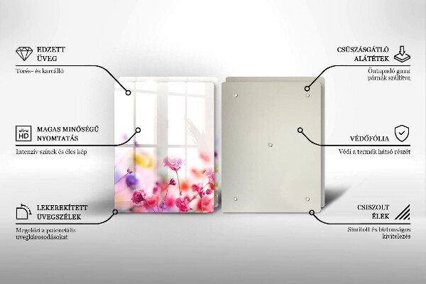 Kokkärlskydd Äng av blommor