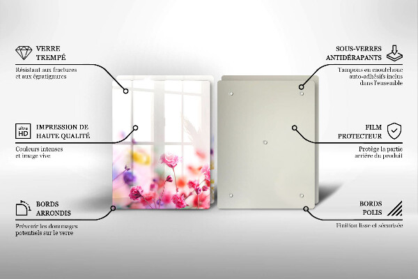 Kokkärlskydd Äng av blommor