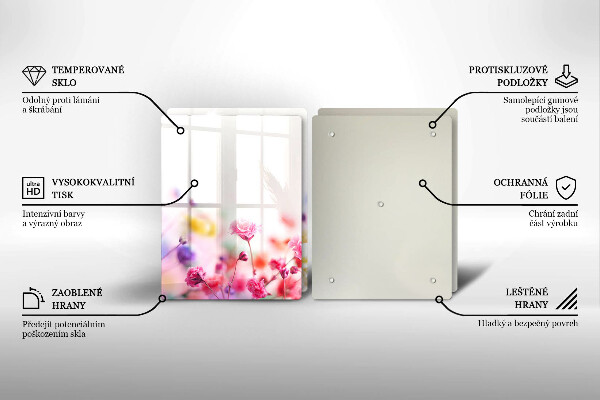 Kokkärlskydd Äng av blommor