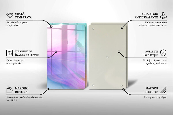 Kokkärlskydd Pastellfjädrar