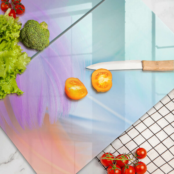 Kokkärlskydd Pastellfjädrar