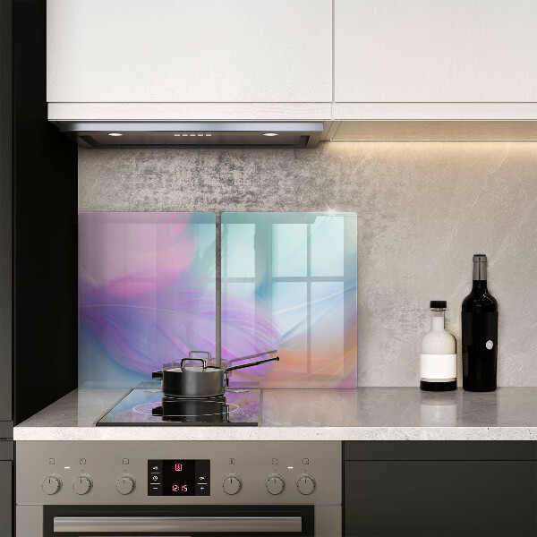 Kokkärlskydd Pastellfjädrar