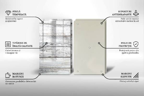 Kokkärlskydd Ljusa träskivor