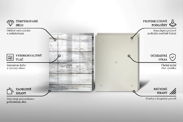 Kokkärlskydd Ljusa träskivor