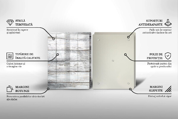 Kokkärlskydd Ljusa träskivor