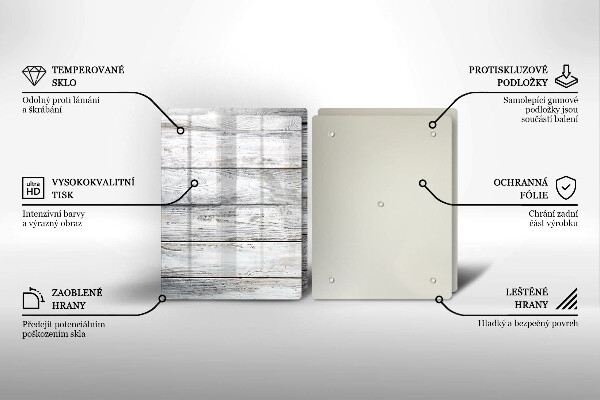 Kokkärlskydd Ljusa träskivor
