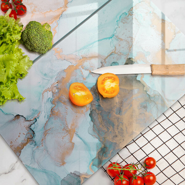 Kokkärlskydd Abstrakt marmor