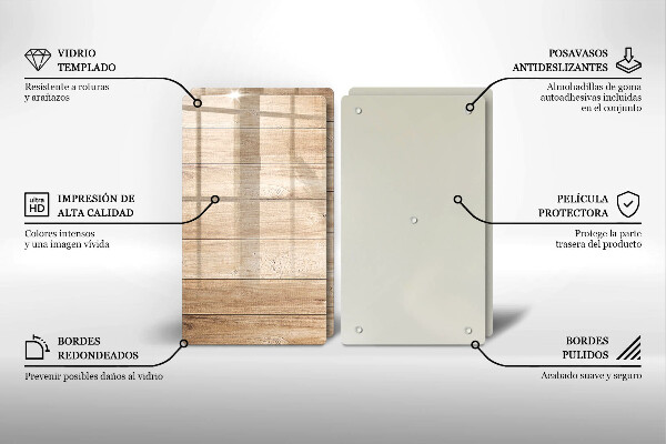 Kokkärlskydd Träskivor