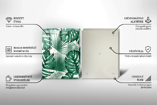 Kokkärlskydd Monstera lämnar