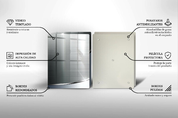 Kokkärlskydd Metall abstrakt mönster