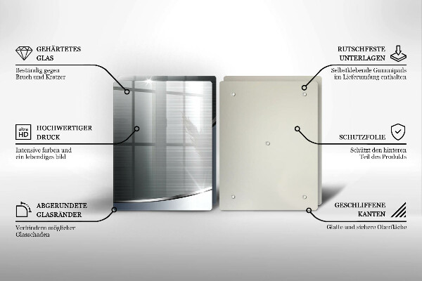 Kokkärlskydd Metall abstrakt mönster