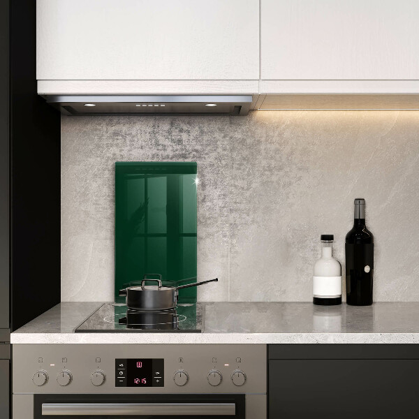 Skydd för induktionsspis modern Grön färg