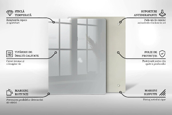 Skydd för induktionsspis modern Färg grå