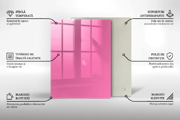 Skydd för induktionsspis modern Färg rosa