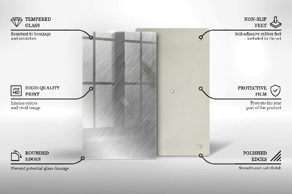 Glashällskydd modern Bakgrund textur metall