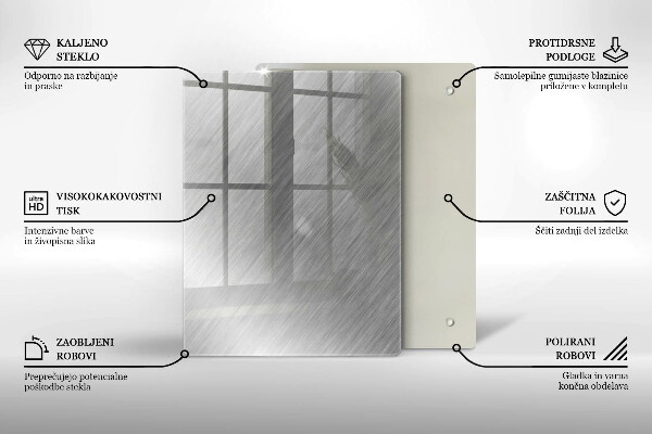 Glashällskydd modern Bakgrund textur metall