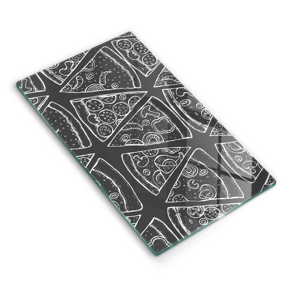 Glashällskydd modern Pizza illustration