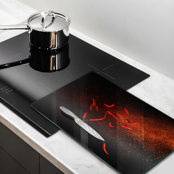 Kokkärlskydd modern Varm chilipeppar