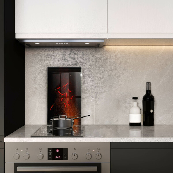 Kokkärlskydd modern Varm chilipeppar