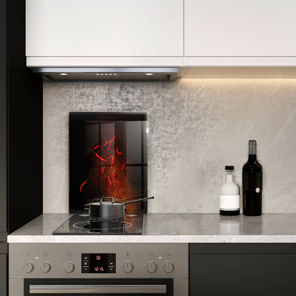 Kokkärlskydd modern Varm chilipeppar