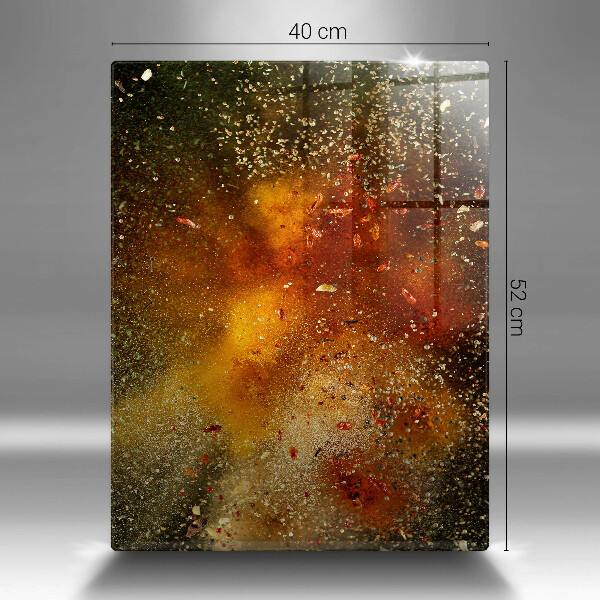 Skydd för induktionsspis modern Färgglada kryddor