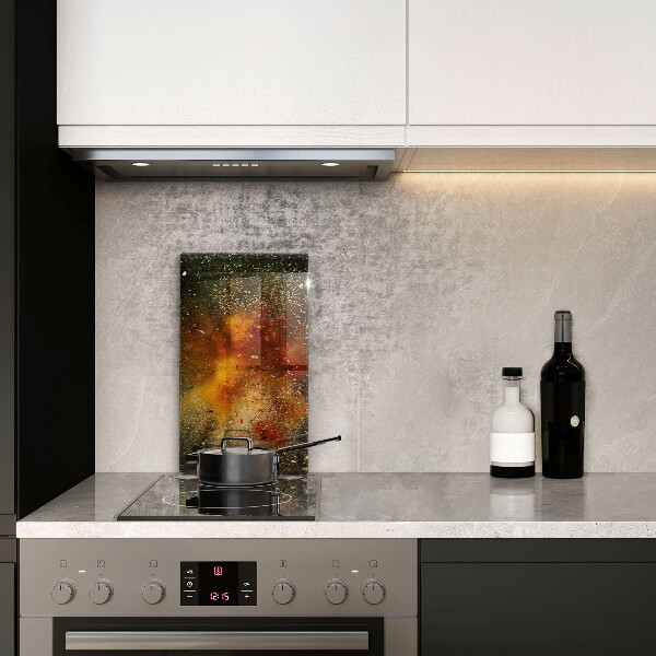 Skydd för induktionsspis modern Färgglada kryddor