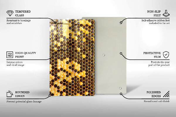 Skydd för induktionsspis modern Vaxkaka