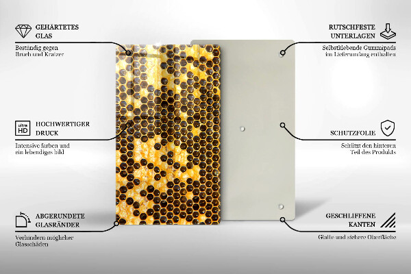 Skydd för induktionsspis modern Vaxkaka