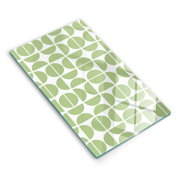 Spisskyddsplatta modern Boho formar mönster