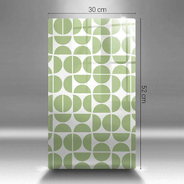 Spisskyddsplatta modern Boho formar mönster