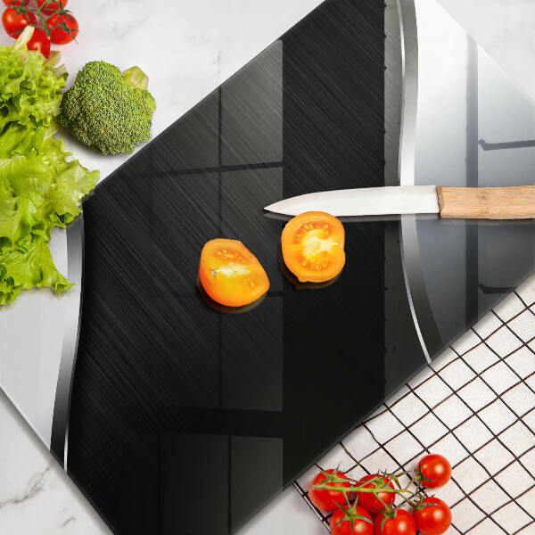 Spisskyddsplatta modern Metallabstraktion