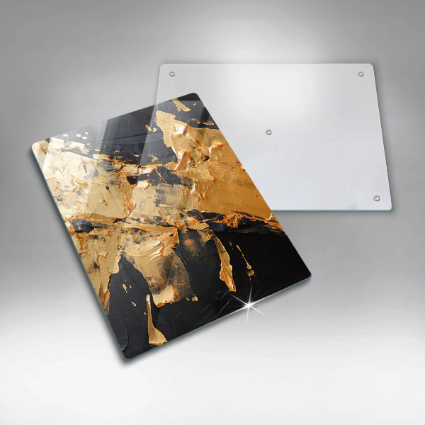 Skydd för induktionsspis modern Elegant färgstruktur