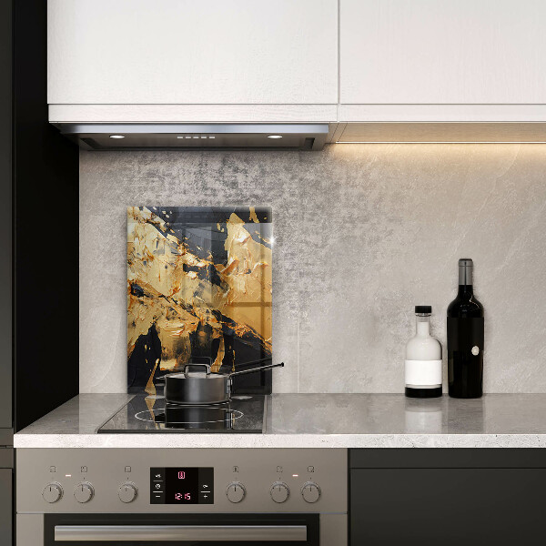 Skydd för induktionsspis modern Elegant färgstruktur