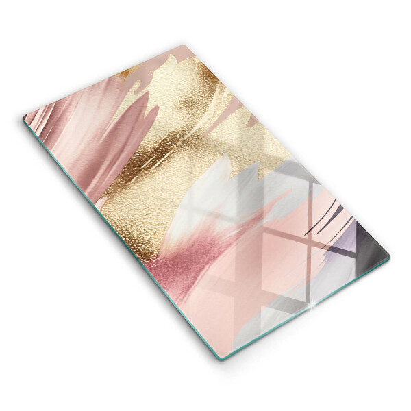 Skydd för induktionsspis modern Pastellfläckar