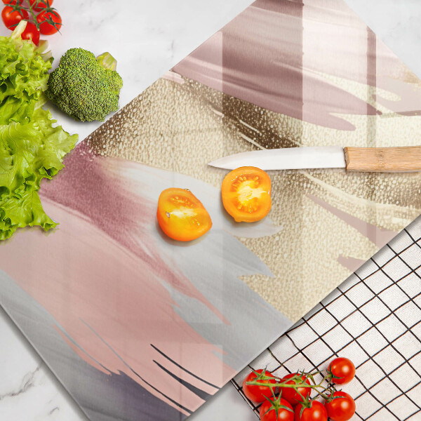 Skydd för induktionsspis modern Pastellfläckar