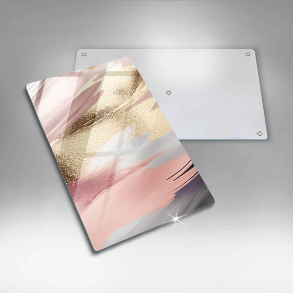 Skydd för induktionsspis modern Pastellfläckar