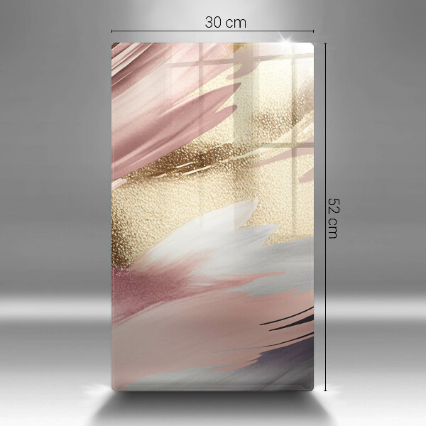 Skydd för induktionsspis modern Pastellfläckar