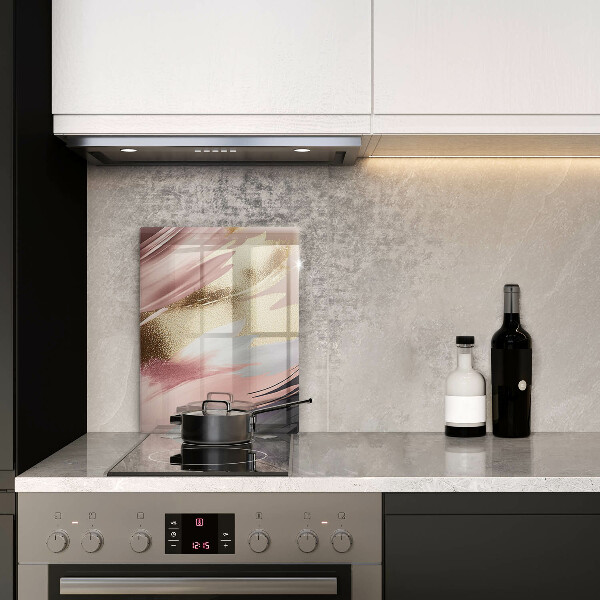 Skydd för induktionsspis modern Pastellfläckar