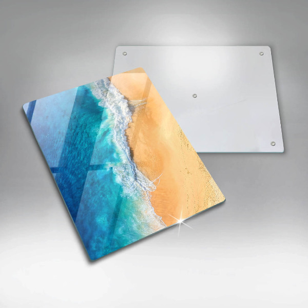 Skydd för induktionsspis modern Strand och hav