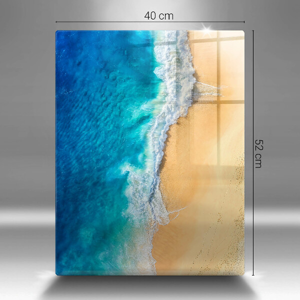 Skydd för induktionsspis modern Strand och hav