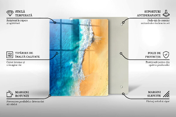 Skydd för induktionsspis modern Strand och hav