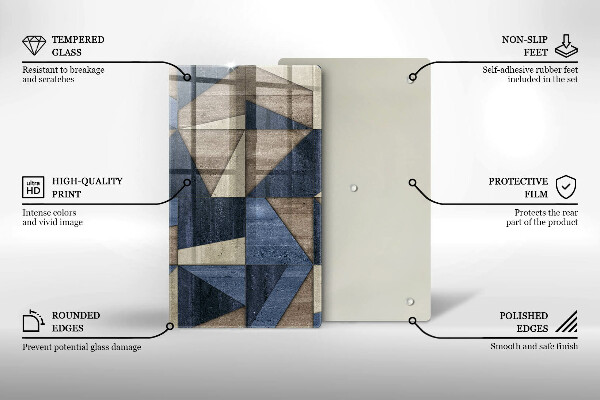 Kokkärlskydd modern Geometrisk abstraktion