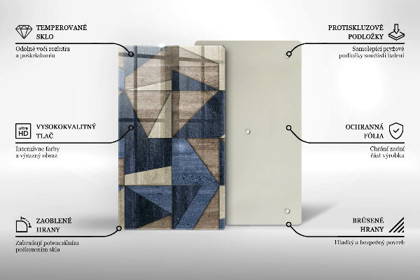 Kokkärlskydd modern Geometrisk abstraktion