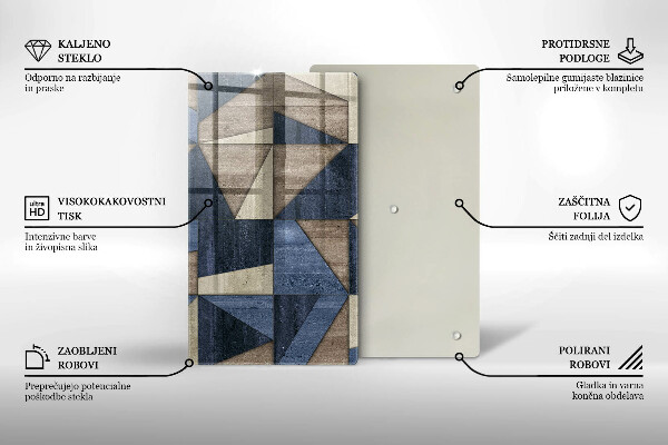 Kokkärlskydd modern Geometrisk abstraktion