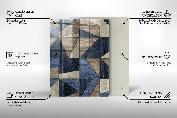 Kokkärlskydd modern Geometrisk abstraktion