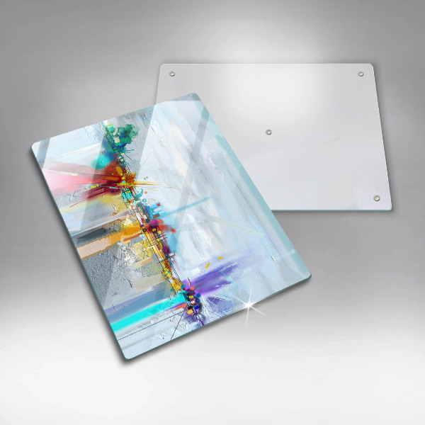 Kokkärlskydd modern Målad abstraktion