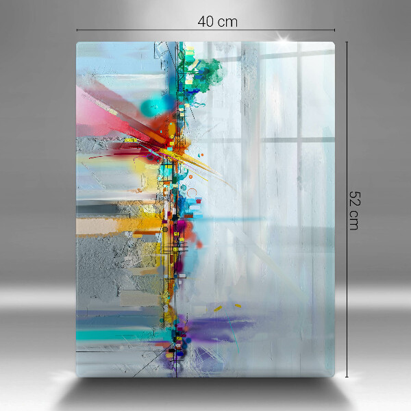 Kokkärlskydd modern Målad abstraktion